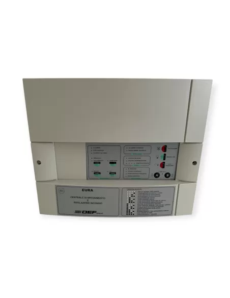 Centro de detección y extinción de incendios Def Italia Eura